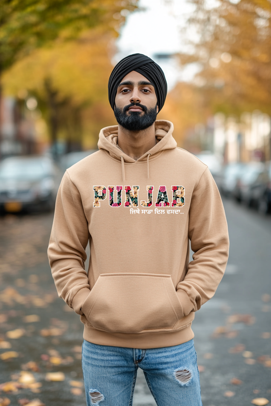 Punjab Floral Hoodie