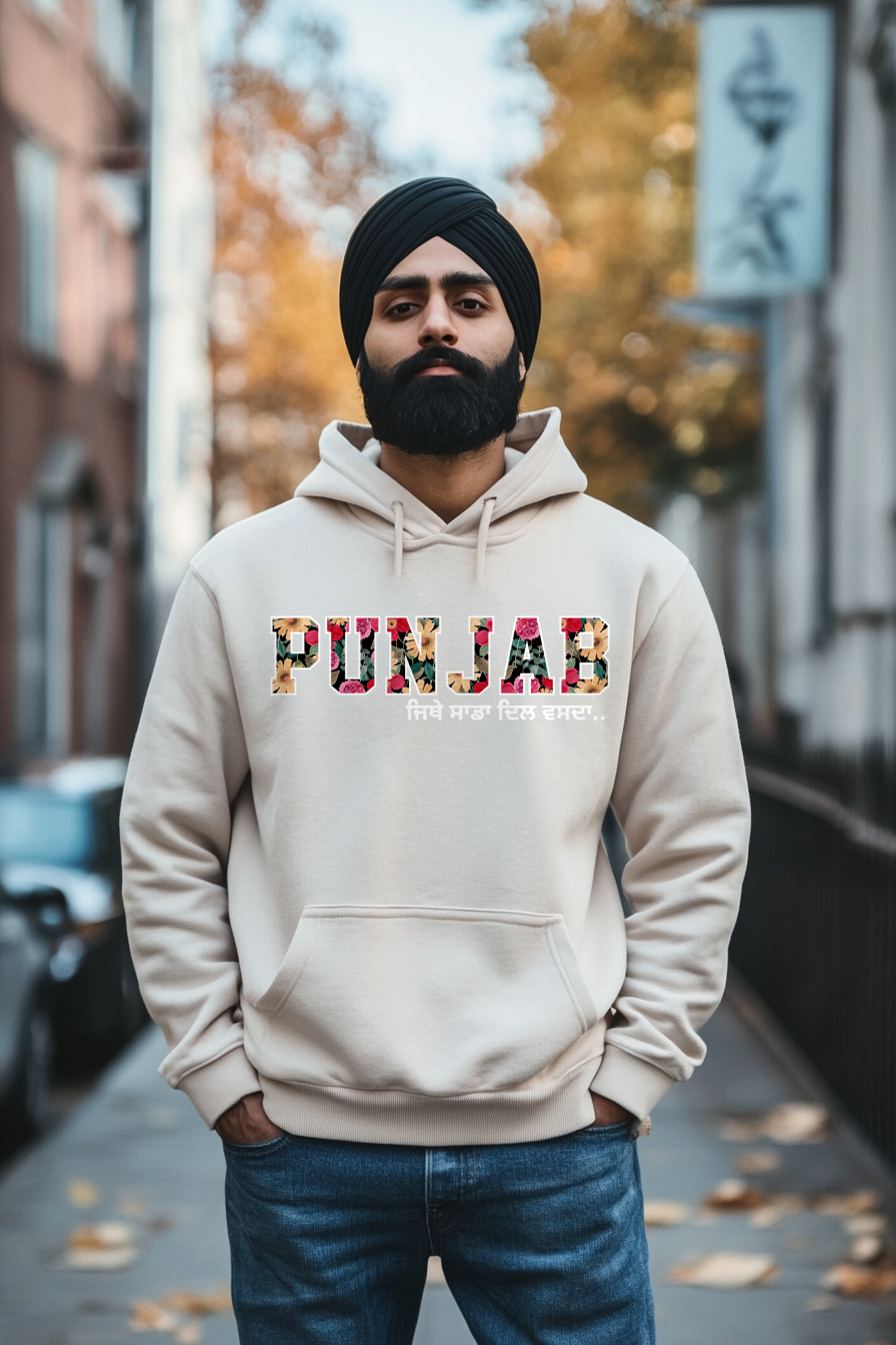 Punjab Floral Hoodie