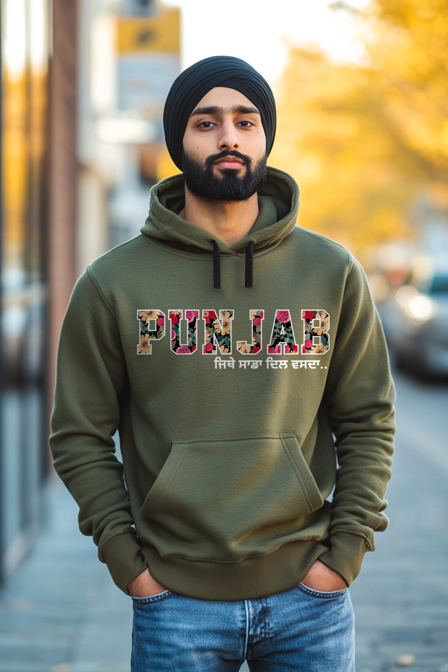 Punjab Floral Hoodie