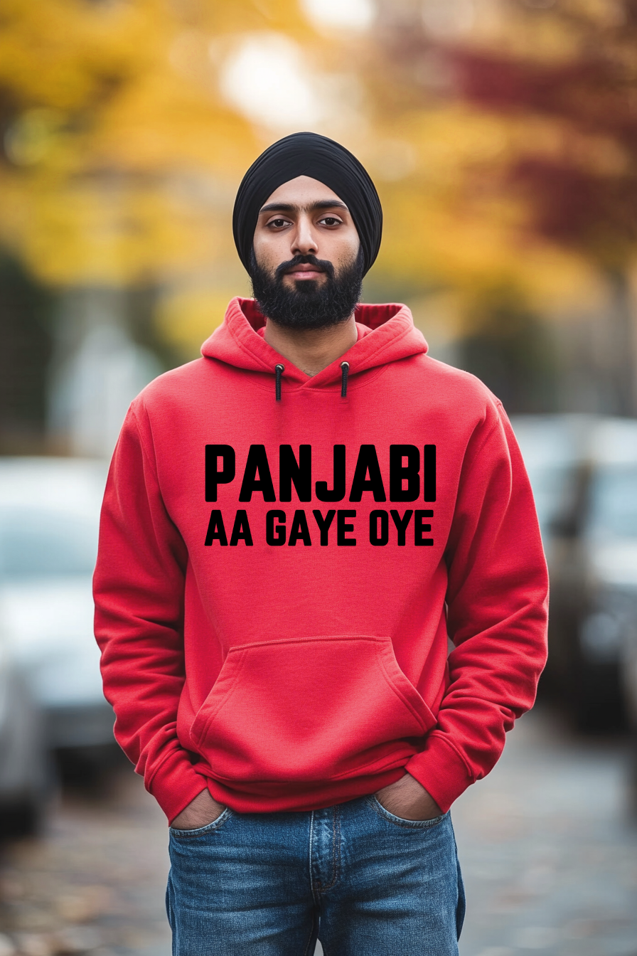 Punjabi aa Gaye!!! Hoodie Design 01