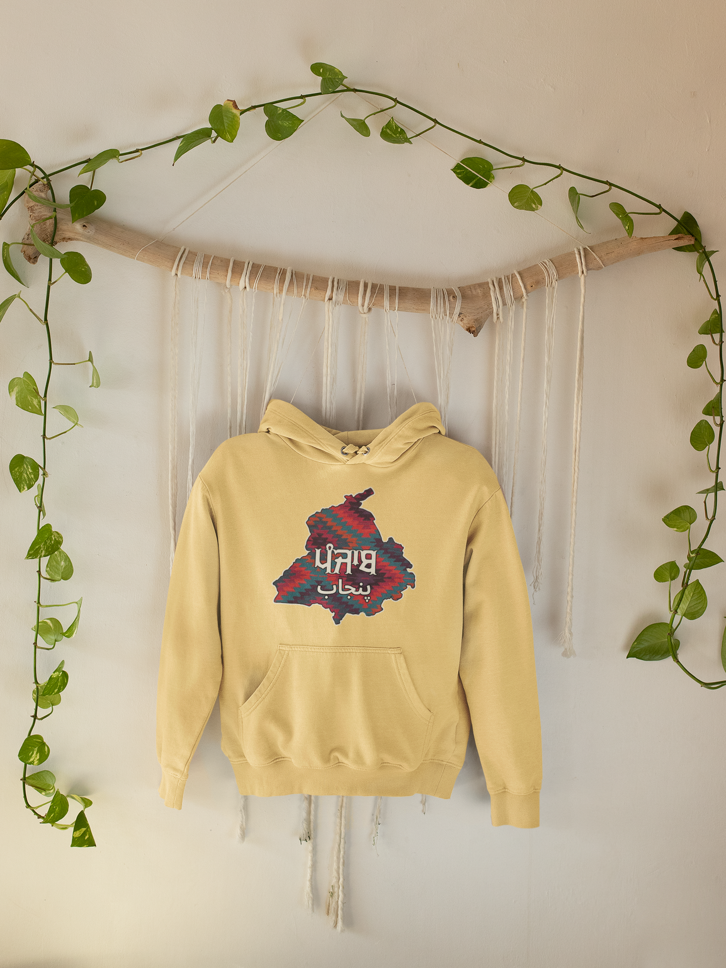 Punjab Phulkari Image Hoodie