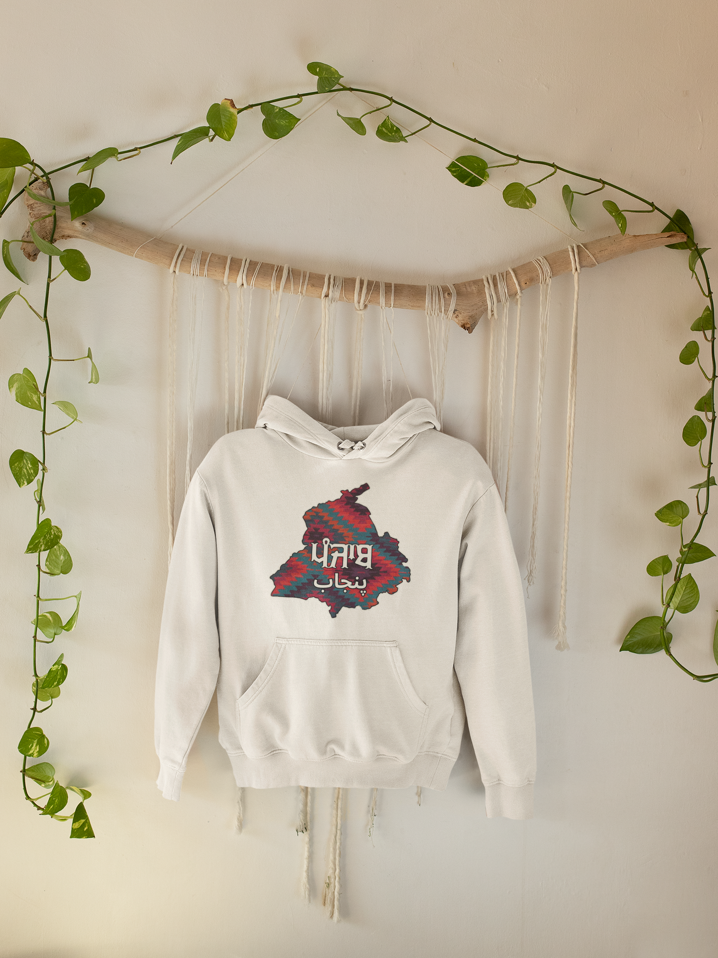 Punjab Phulkari Image Hoodie
