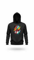 Noir Black Heritage Graphic Hoodie
