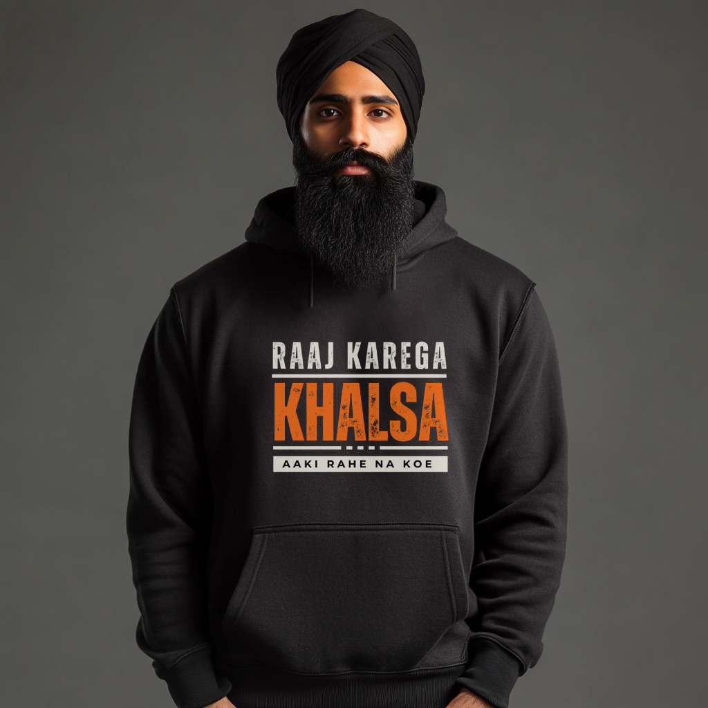 Raj Karega Khalsa Hoodie - 02