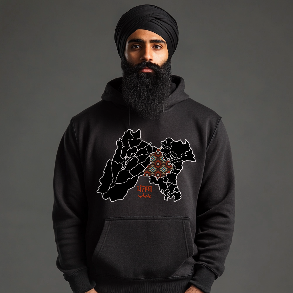 Sanjha Punjaab Phulkari Hoodie