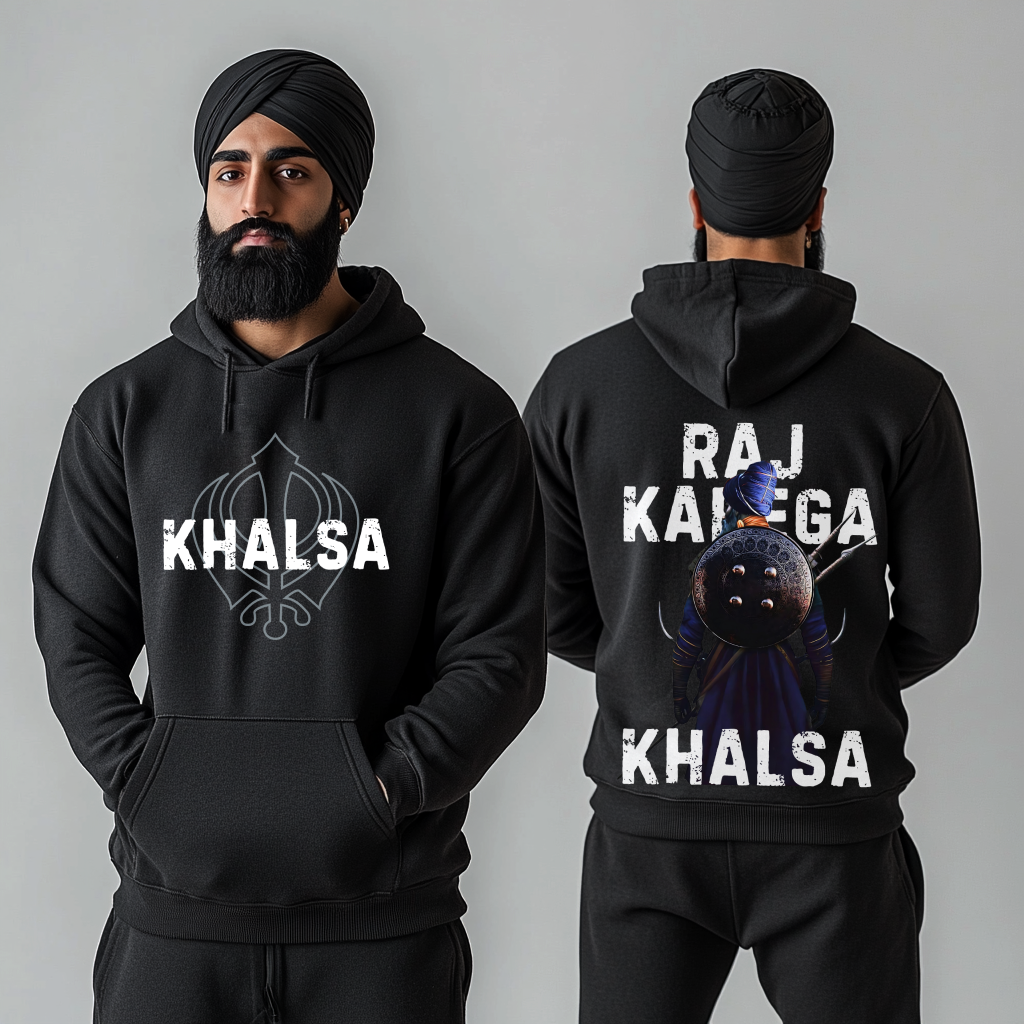Raj Karega Khalsa Hoodie