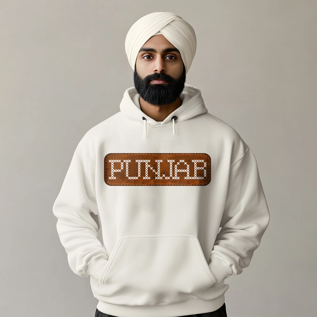 Punjab Stitched Hoodie