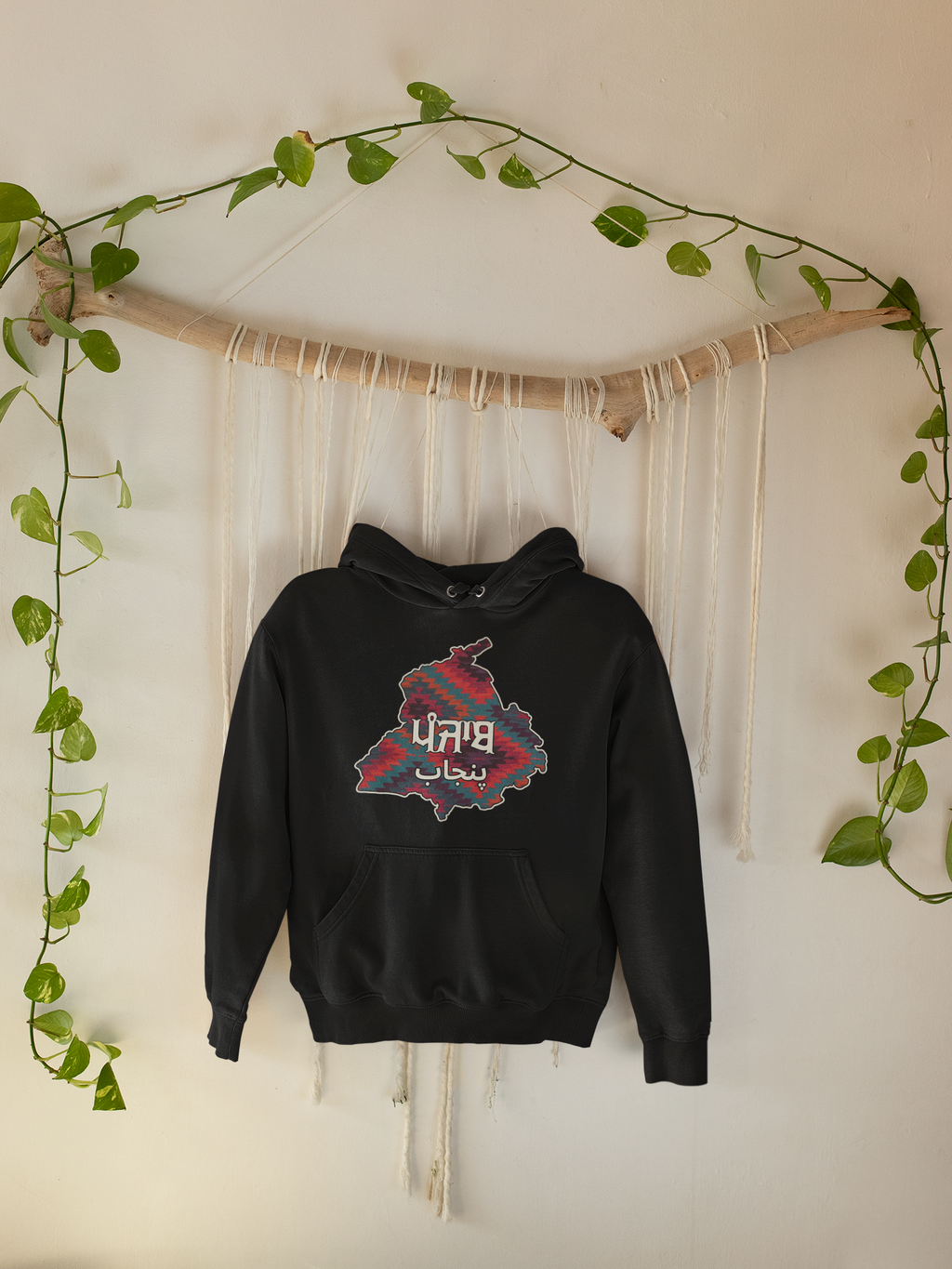 Punjab Phulkari Image Hoodie